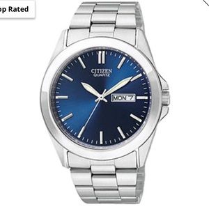 CITIZEN MEN’S BLUE DIAL WATCH